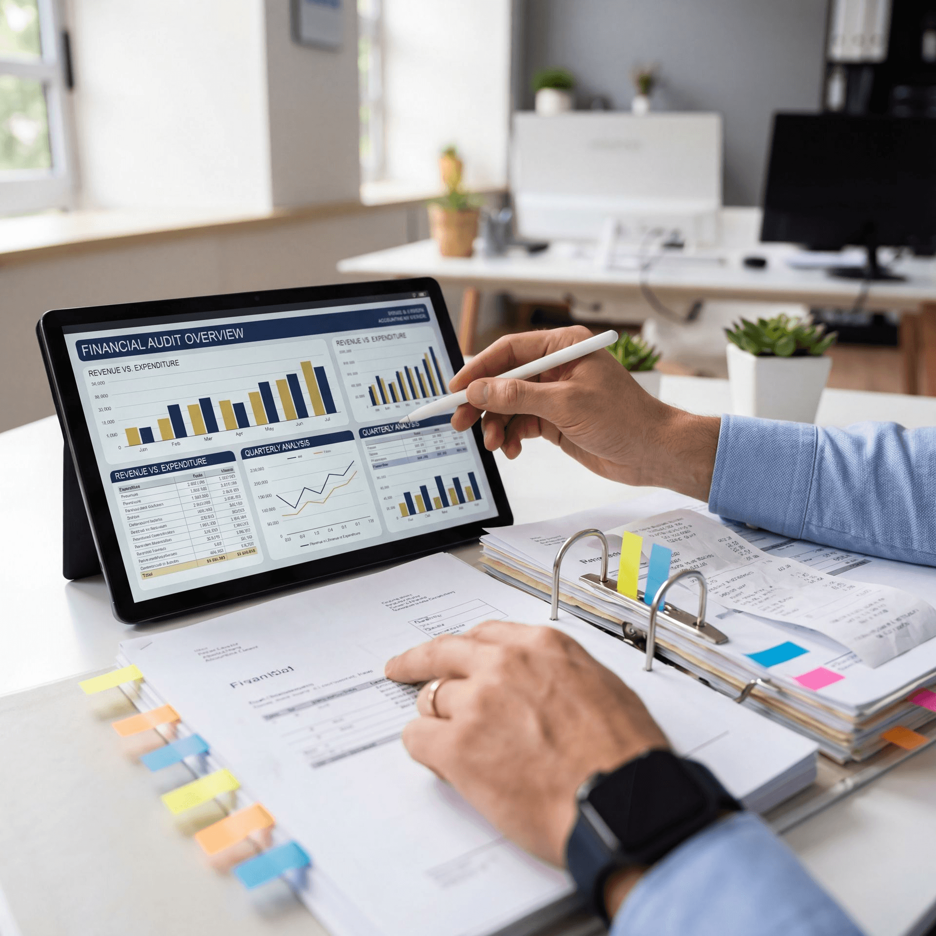 บริการตรวจสอบบัญชี