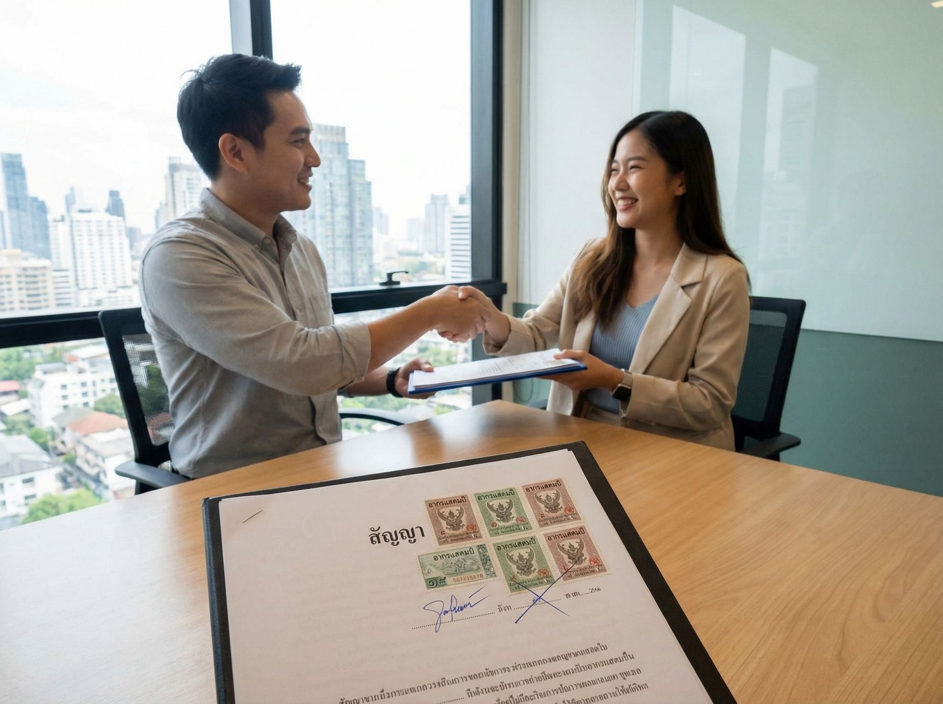 อากรแสตมป์คืออะไร? สัญญาแบบไหนต้องติด ถ้าลืมมีโทษหนัก!