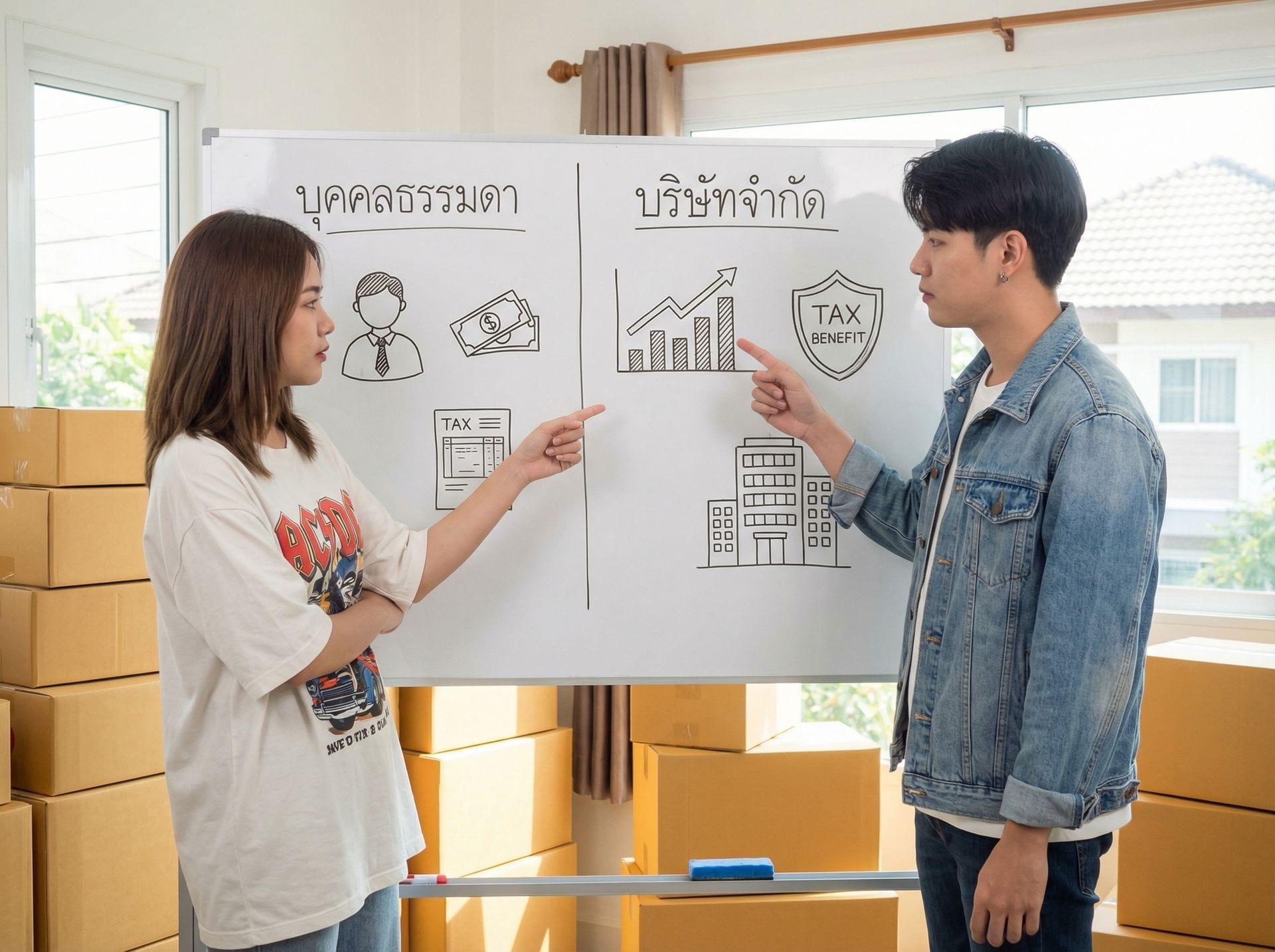 ขายของออนไลน์-ฟรีแลนซ์ ควรจดบริษัทดีไหม? เทียบชัดๆ ภาษี ความน่าเชื่อถือ และการเติบโต